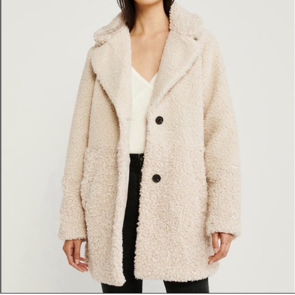 Abercrombie & Fitch teddy jacket